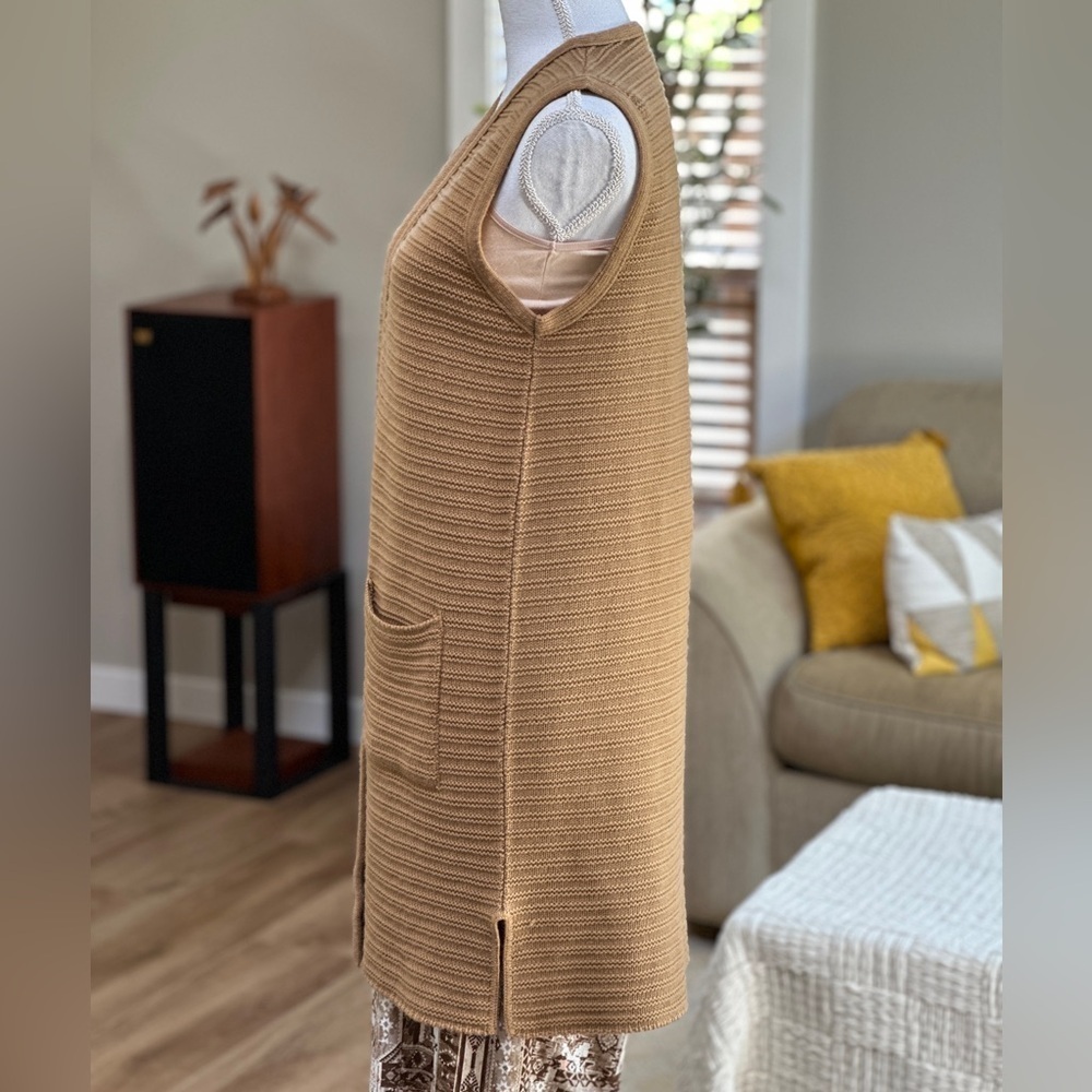 Vintage Boho Bonnie Lee Leroy long duster vest - Picture 3 of 7